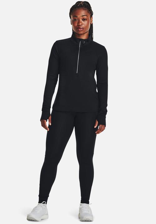 Under Armour - Ua qualifier run 1/2 zip - black/reflective