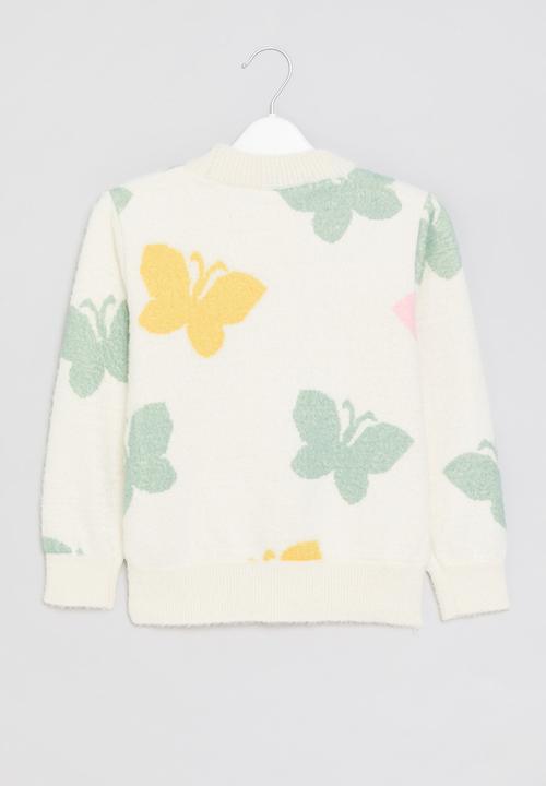Pop Candy - Butterfly jersey - white