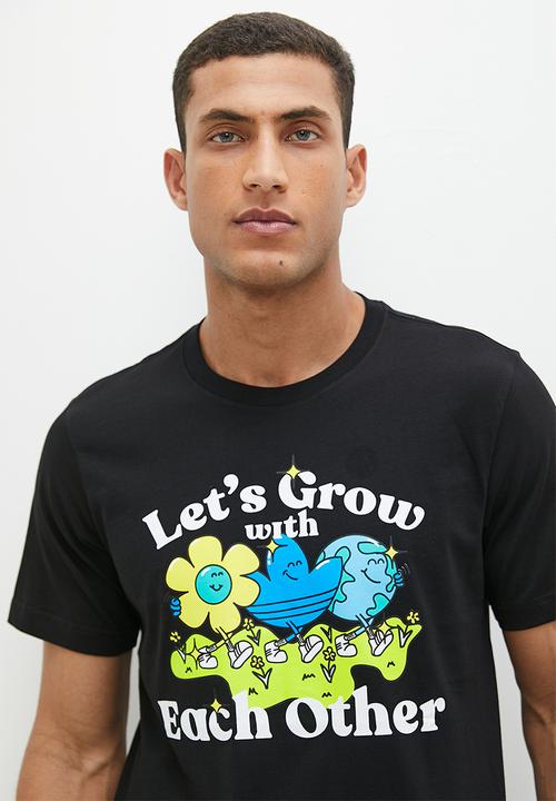 adidas Originals - Grow together tee  - black