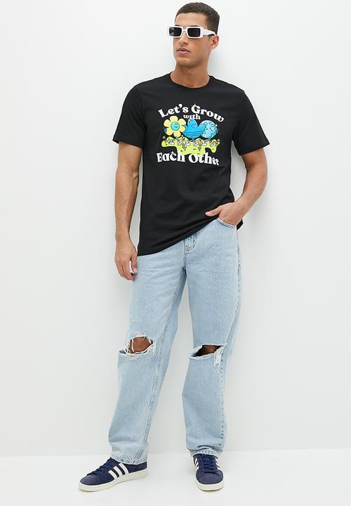 adidas Originals - Grow together tee  - black