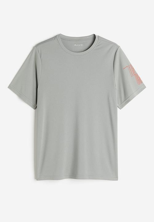 H&M - Drymove™ sports top - grey develop