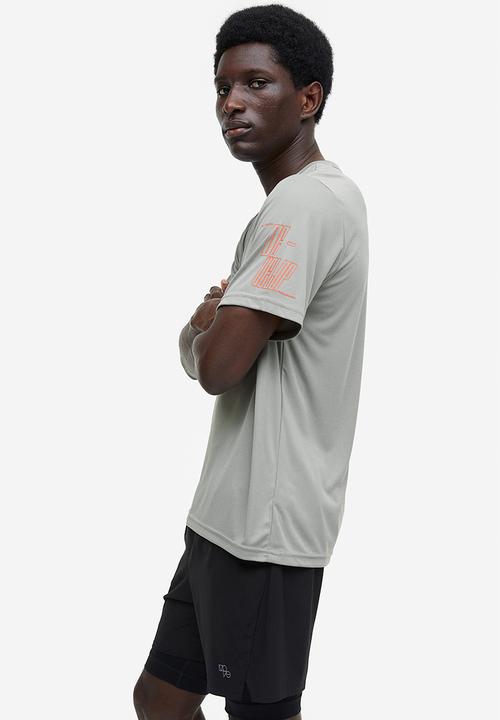 H&M - Drymove™ sports top - grey develop