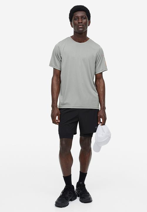 H&M - Drymove™ sports top - grey develop