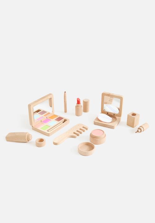 Pop Candy - Wooden makeup set - brown