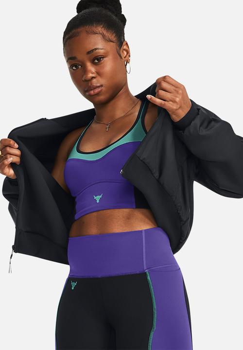 Under Armour - Pjt rck w's bomber jacket - black/iridescent