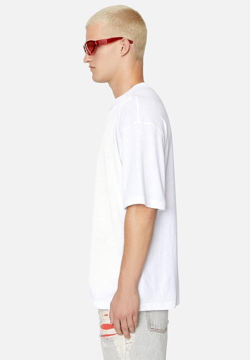 Diesel  - T-wash-e1 T-shirt - white 