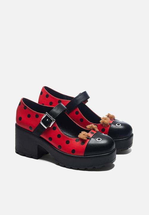 Koi Footwear - Tira mary jane - lucky ladybird
