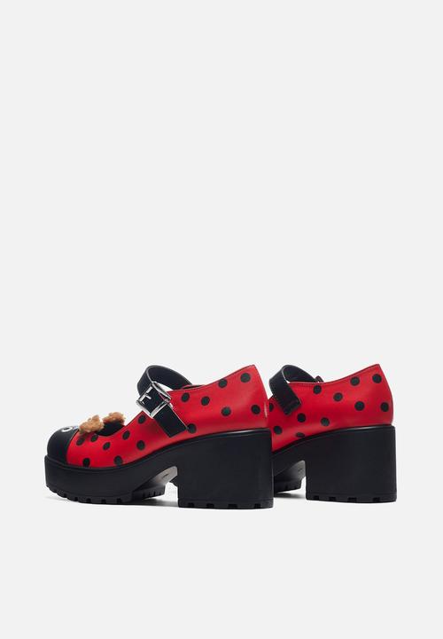 Koi Footwear - Tira mary jane - lucky ladybird