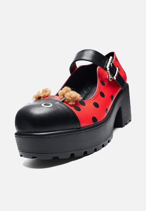 Koi Footwear - Tira mary jane - lucky ladybird