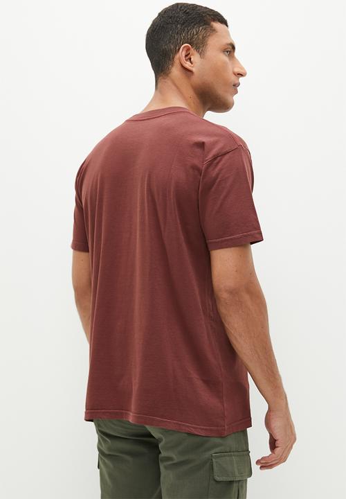 RVCA - RVCA ball short sleeve - brown 