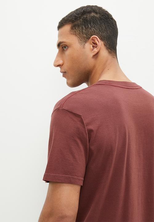 RVCA - RVCA ball short sleeve - brown 