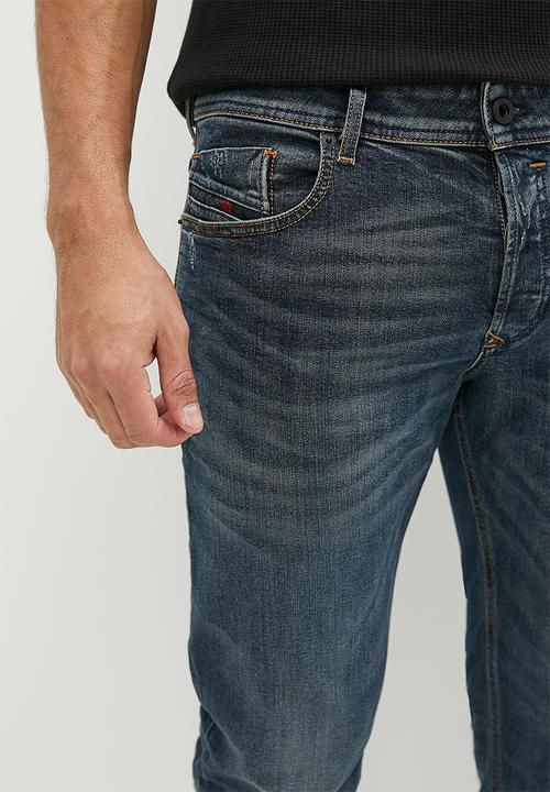 Diesel  - Sleenker l.32 trousers - denim
