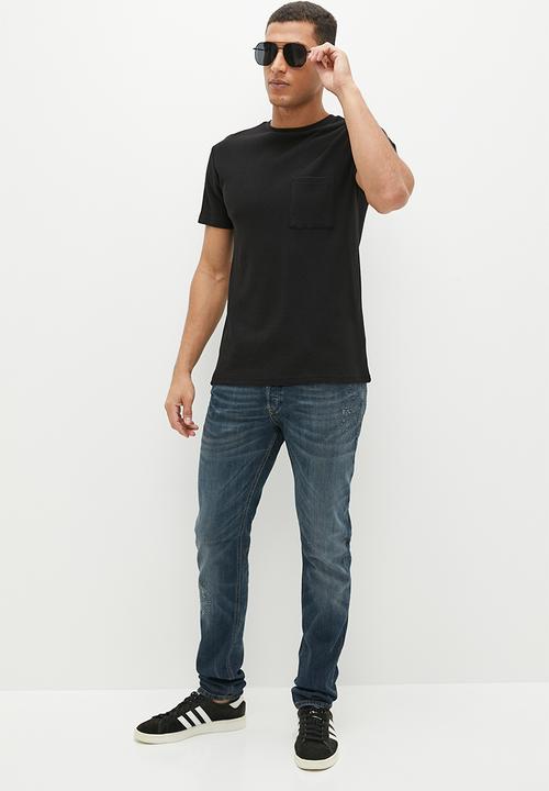 Diesel  - Sleenker l.32 trousers - denim