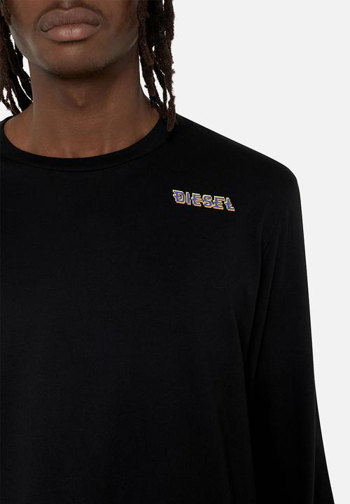 Diesel  - T-just-ls-e7 camiseta - black 
