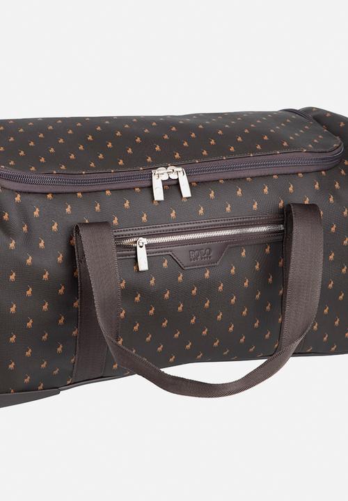 POLO - Trolley duffel - brown