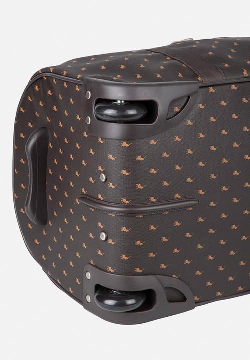 POLO - Trolley duffel - brown