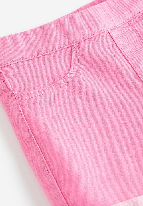 H&M - Denim shorts - pink