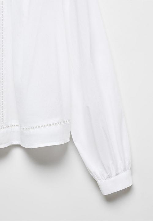 MANGO - Blouse loli-h - white