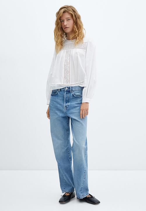 MANGO - Blouse loli-h - white