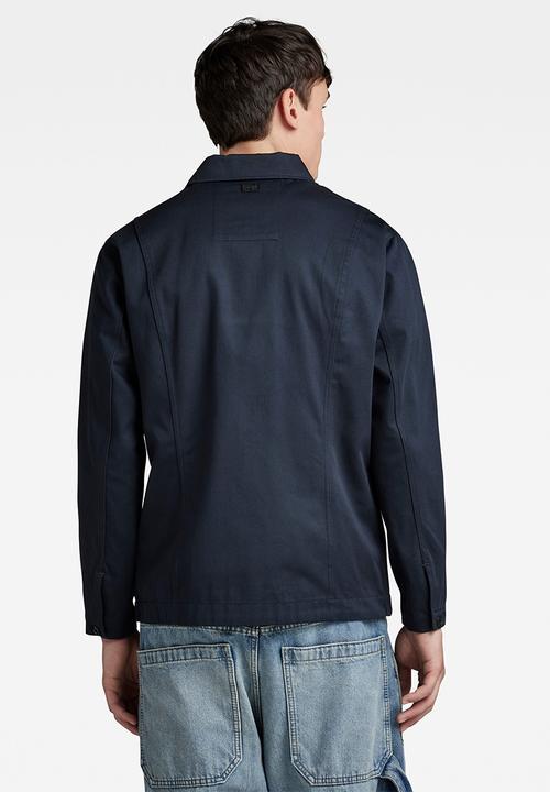 G-STAR - Chore overshirt drill twill - salute