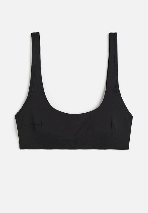 H&M - Padded bikini top - black