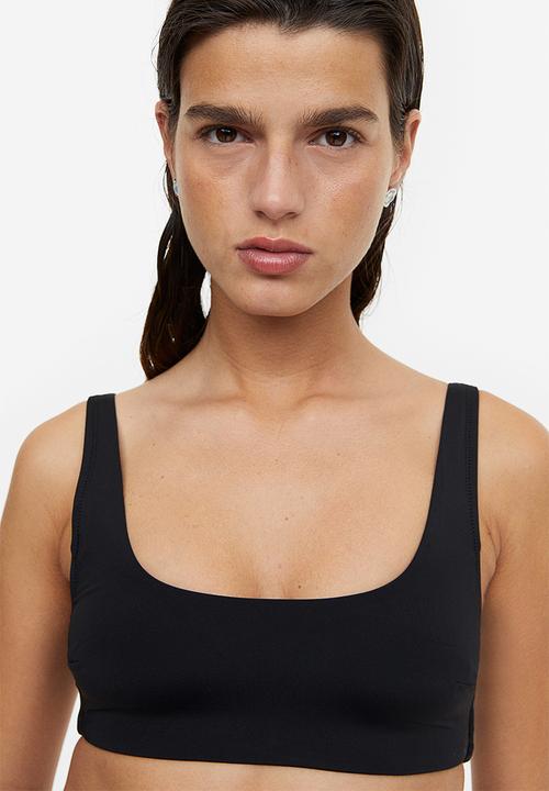 H&M - Padded bikini top - black