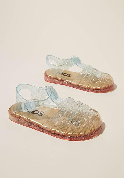 Cotton On - Elsie jelly sandal - rainbow glitter
