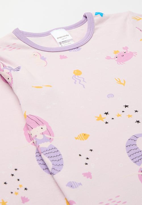 Pop Candy - Printed pj set - purple multi