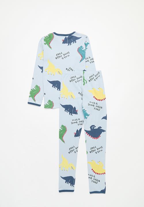 Pop Candy - Printed pj set - blue multi