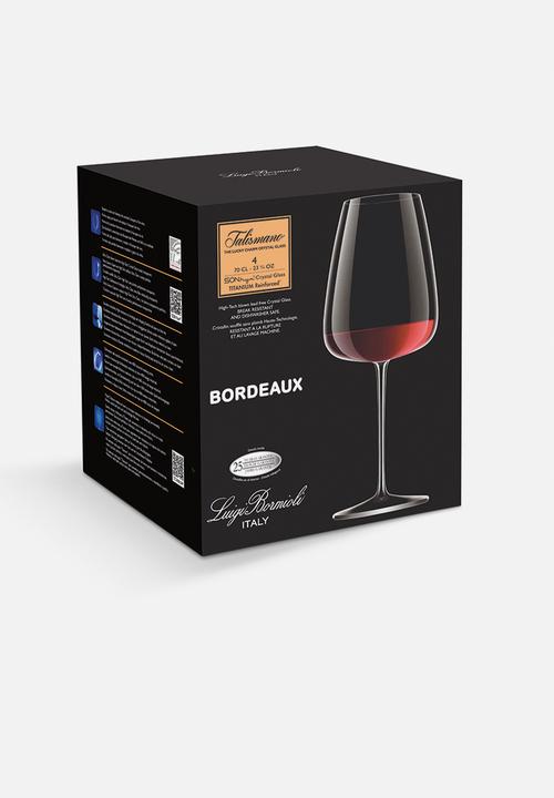 Luigi Bormioli - Luigi Bormioli Talismano Bordeaux 700ml 4 Pack