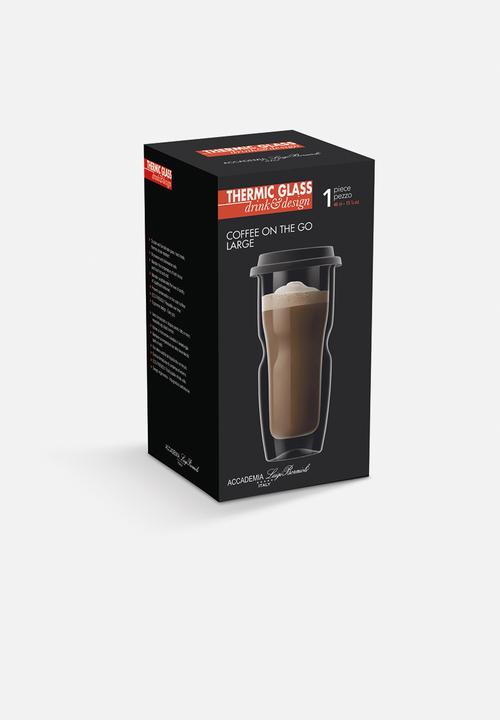 Luigi Bormioli - Luigi Bormioli Thermic Glass Coffee On The Go Small 340ml