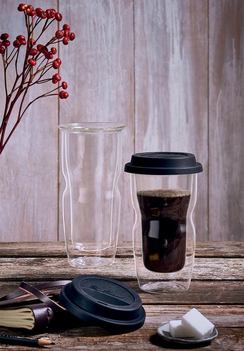 Luigi Bormioli - Luigi Bormioli Thermic Glass Coffee On The Go Small 340ml