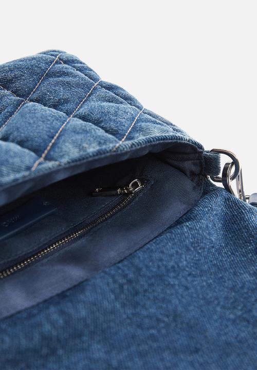 MANGO - Bag leo - open blue