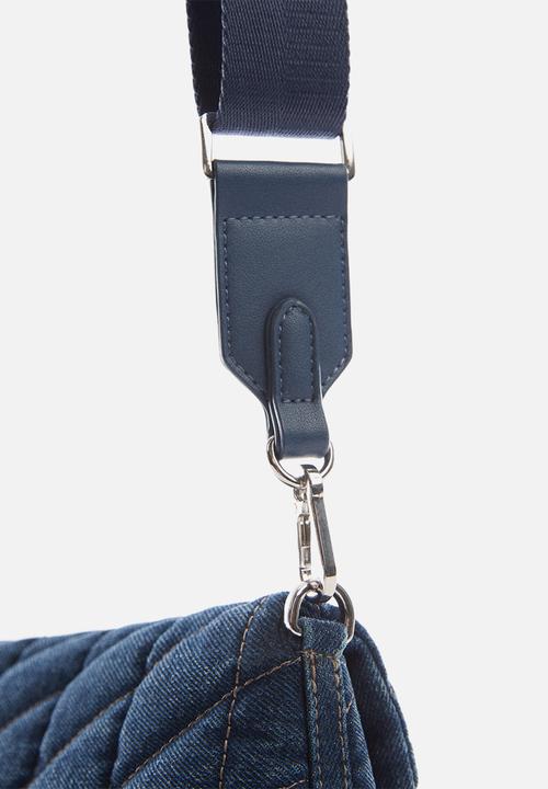 MANGO - Bag leo - open blue