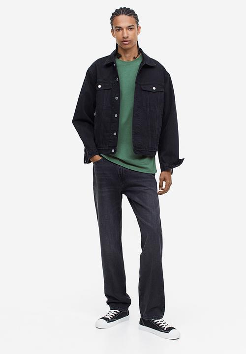 H&M - Relaxed fit T-shirt - dark green