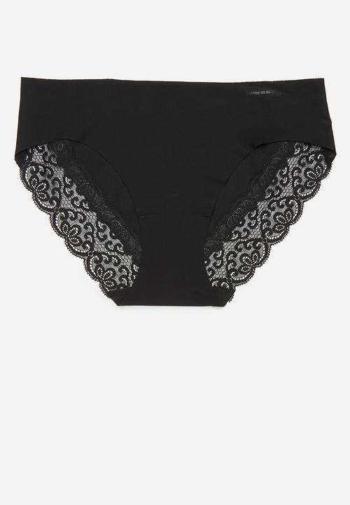 Cotton On - Party pants seamless brasiliano brief 5 pack - multi 