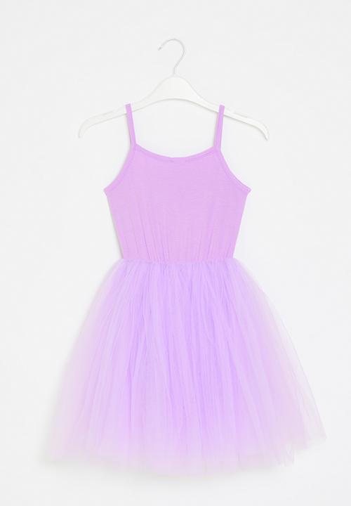 Pop Candy - Cami dress with mesh - purple