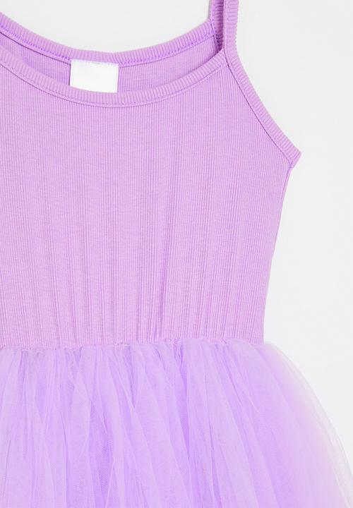 Pop Candy - Cami dress with mesh - purple
