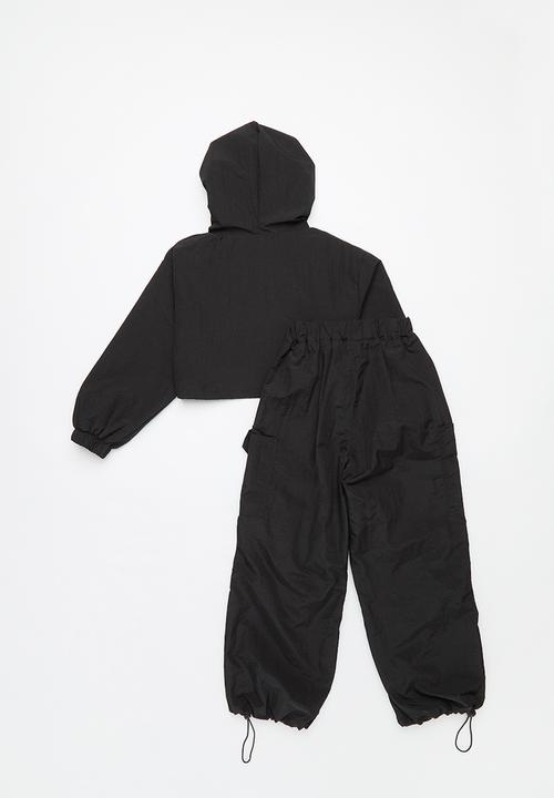 Pop Candy - Parachute tracksuit - black