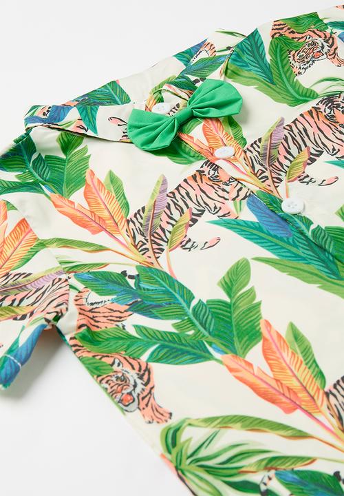 Pop Candy - Shirt and short set - green