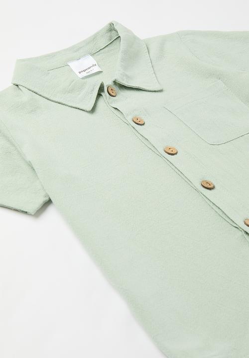 Pop Candy - Shirt & short set - green