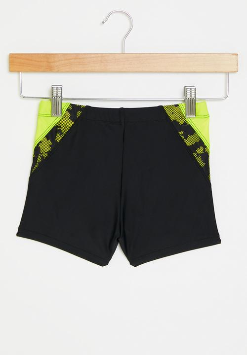 Pop Candy - Swimming trunks - black & lime