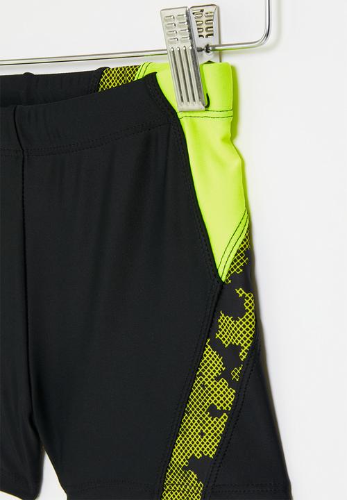 Pop Candy - Swimming trunks - black & lime