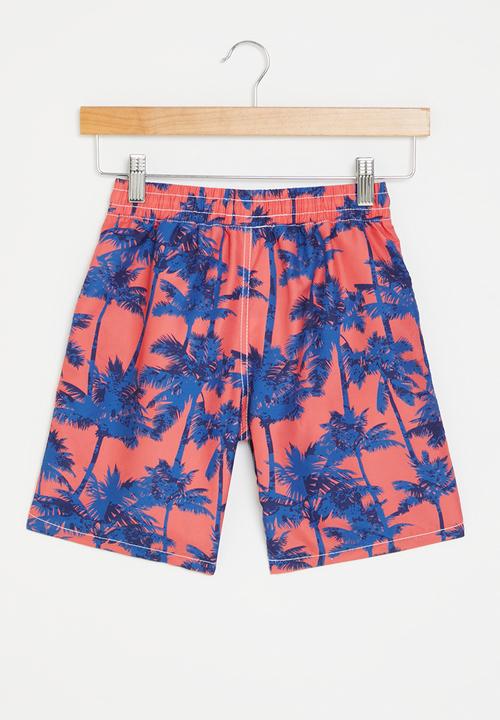 Pop Candy - Board shorts - orange & blue
