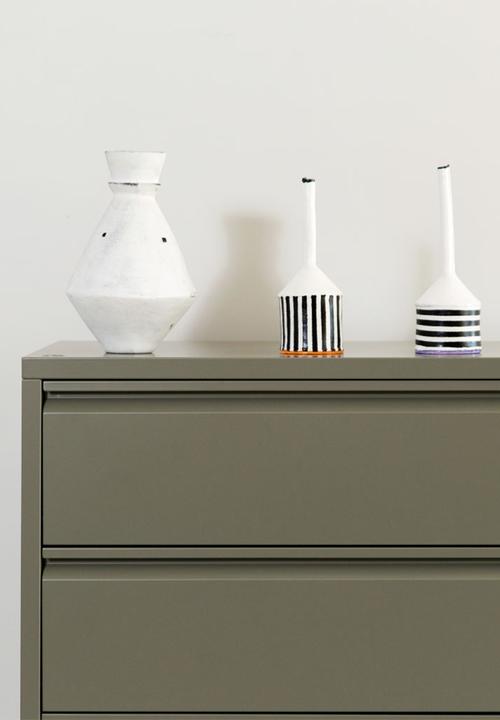 Popstrukt - Bon bon chest of drawers - moss grey