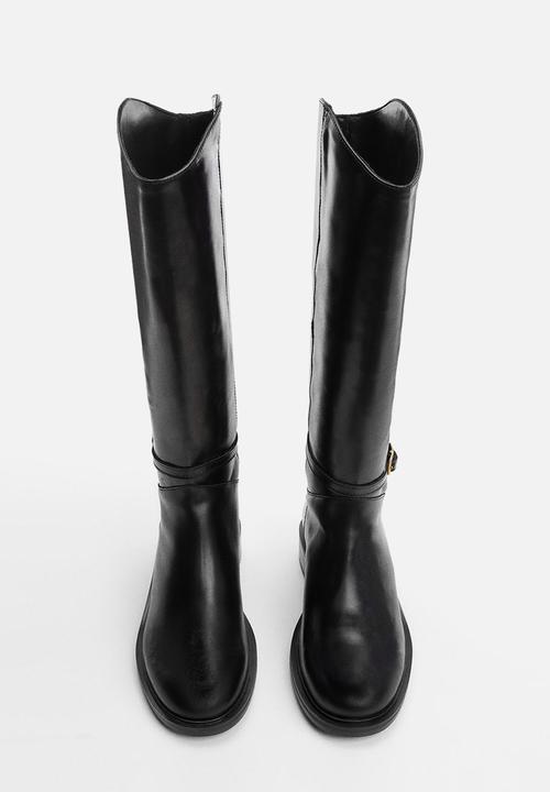MANGO - Trote rider boot - black