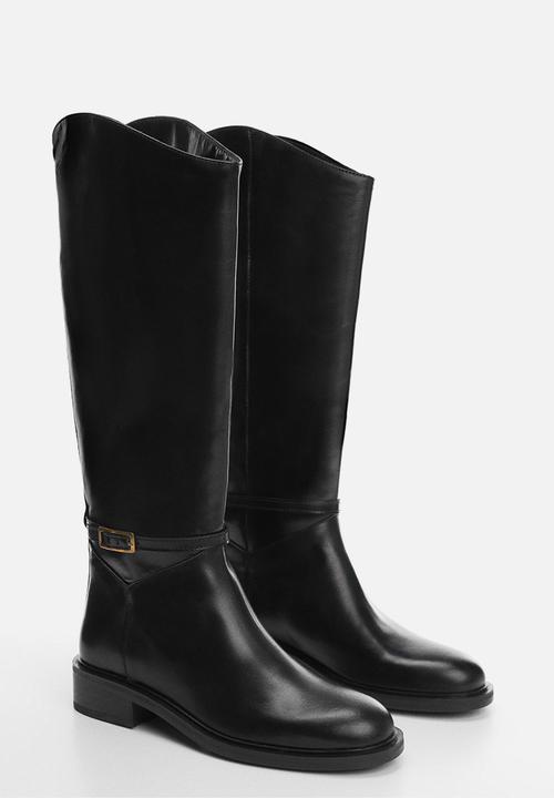 MANGO - Trote rider boot - black