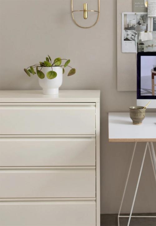 Popstrukt - Bon bon chest of drawers - soft white