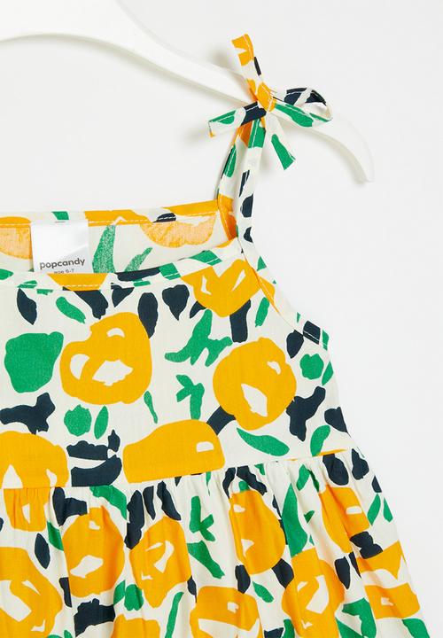 Pop Candy - Shoulder tie dress - multi