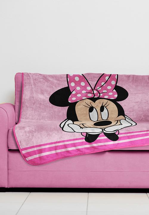 Disney - Sherpa throw - minnie mouse all about the colours